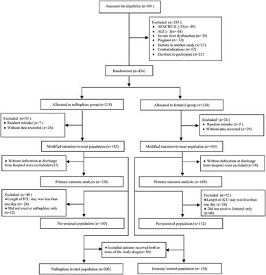 Effects of Nalbuphine on Gastrointestinal Function in Post-Operative Critical Ill Patients Admitted to the ICU: A Multicenter Randomized Controlled Trial